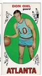 1969 Topps Basketball #77 Don Ohl - Atlanta Hawks